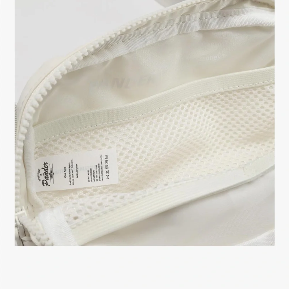 Chic Cream Crossbody Bag/ Fanny Pack - Picture 3 of 6
